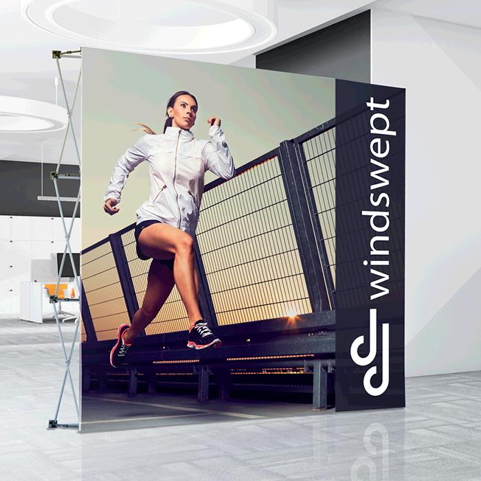 Tension Banner Wall 2.25m x 2.25m Aluminium